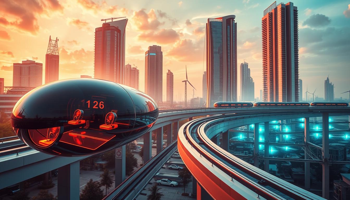 desain transportasi futuristik yang memikat