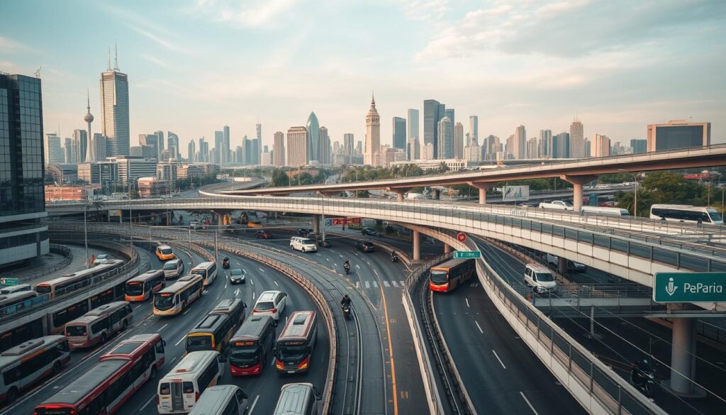 infrastruktur transportasi kota