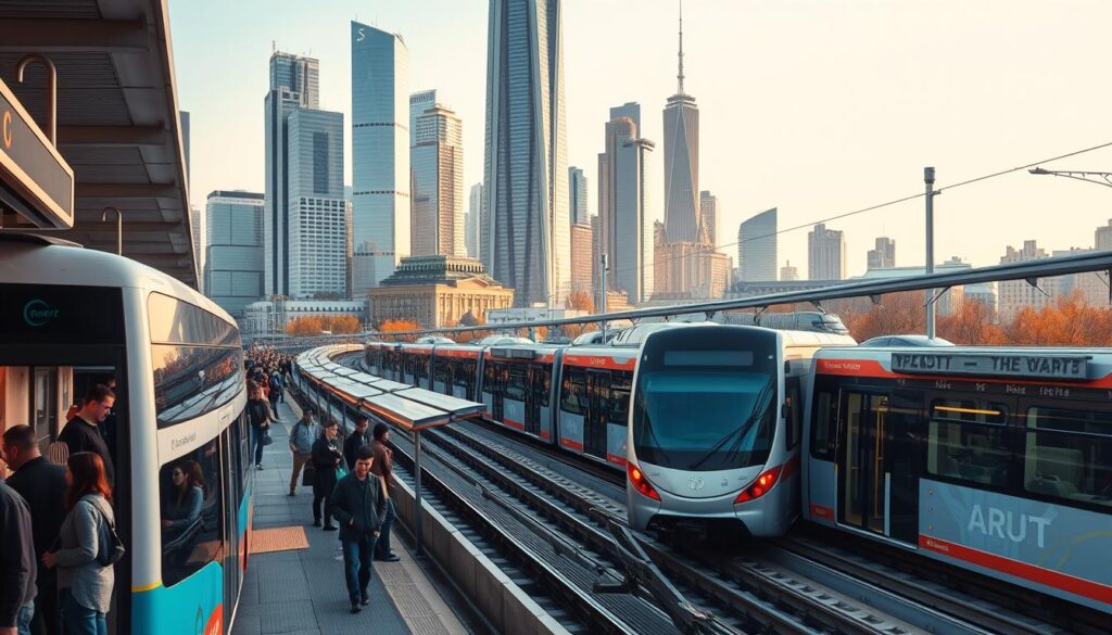 peningkatan layanan transportasi massal