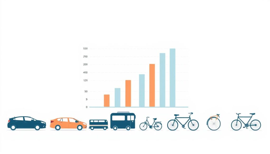 perbandingan biaya transportasi