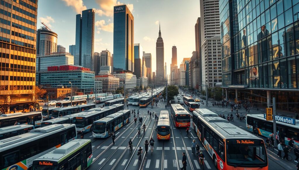 posisi transportasi umum dalam mobilitas urban