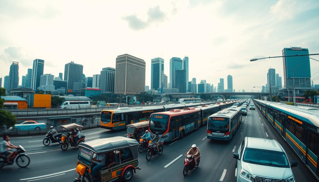Perkembangan Transportasi di Indonesia