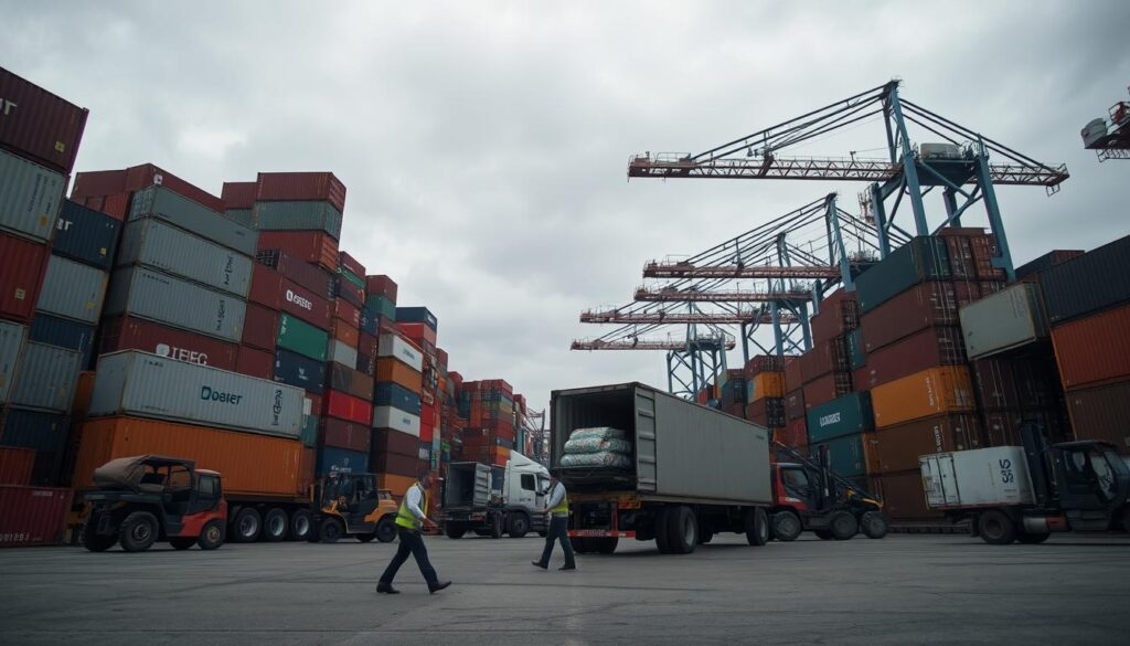 dampak pandemi logistik