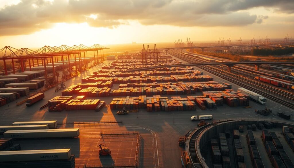 infrastruktur logistik