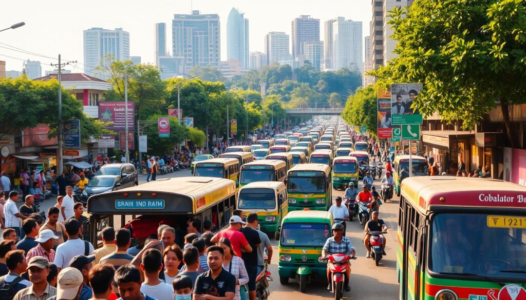 jalur angkutan umum