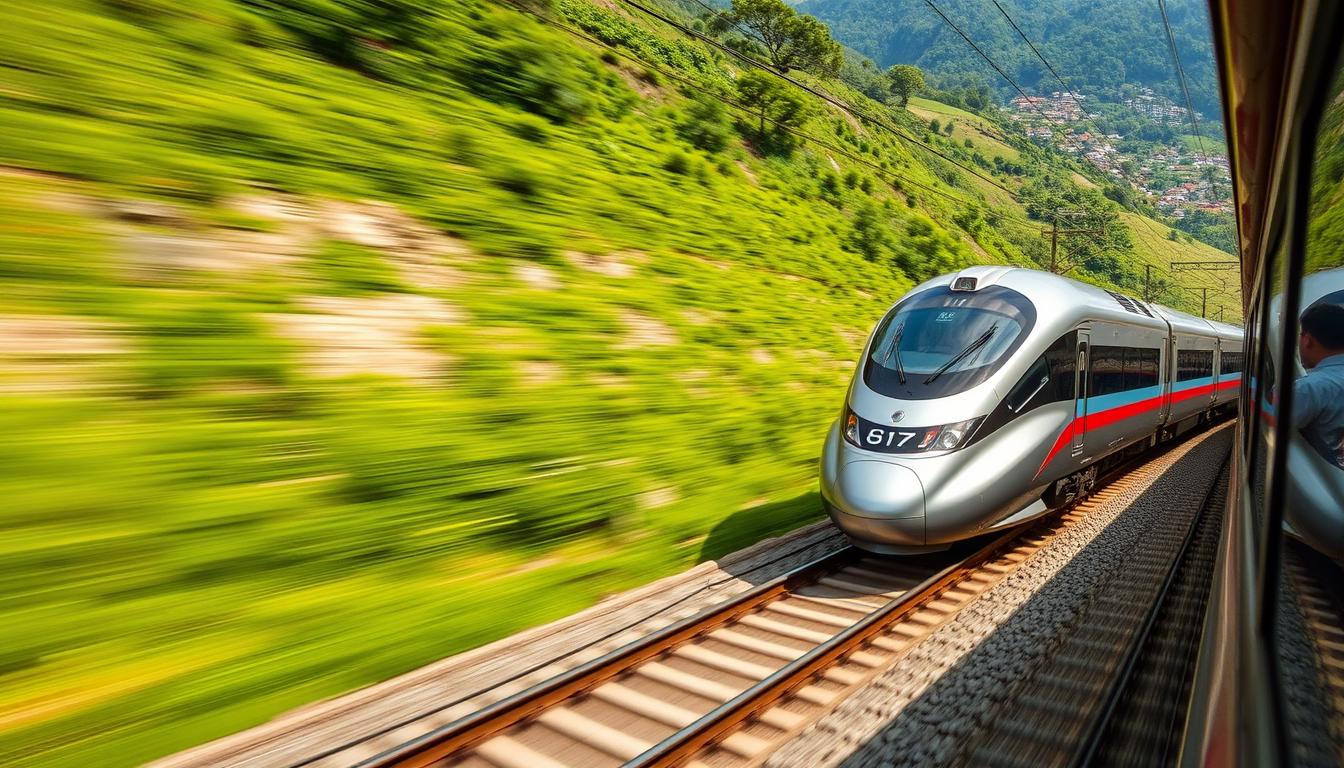 jalur kereta api tercepat di Indonesia