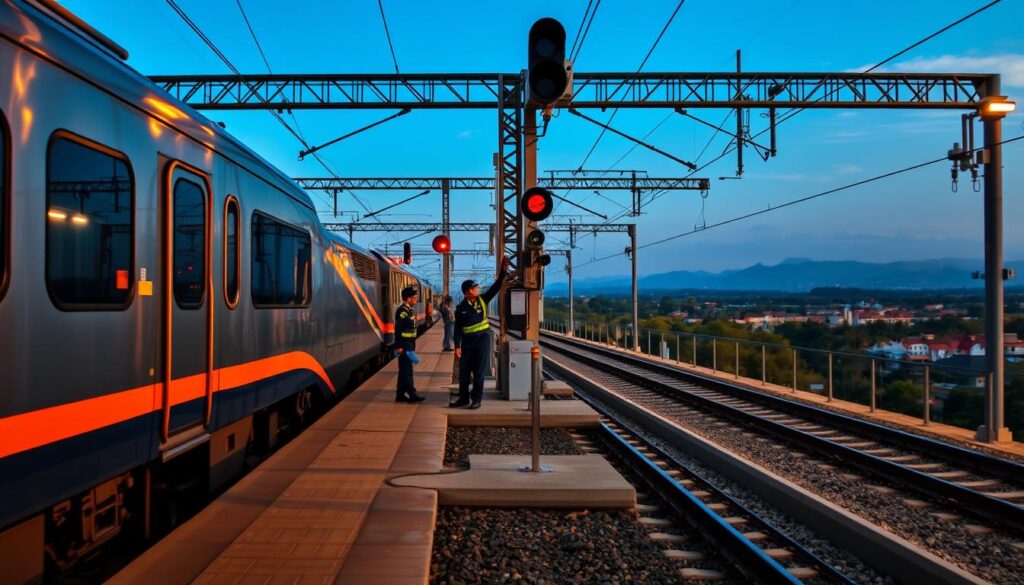 keamanan kereta api