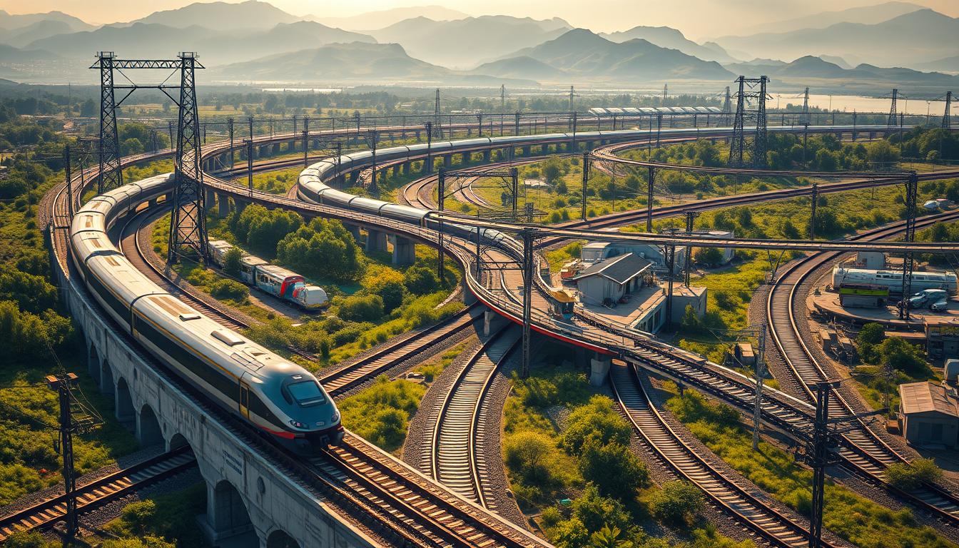 pengembangan infrastruktur kereta api