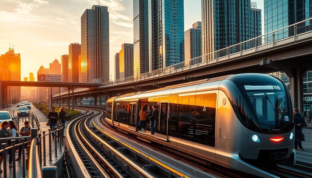 peran teknologi dalam transportasi umum