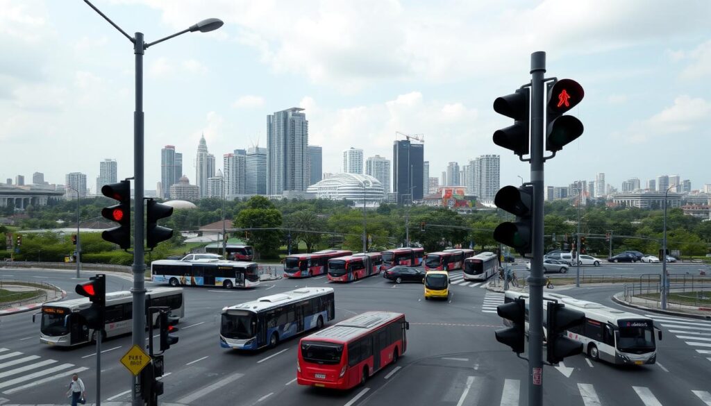 peraturan lalu lintas untuk transportasi umum