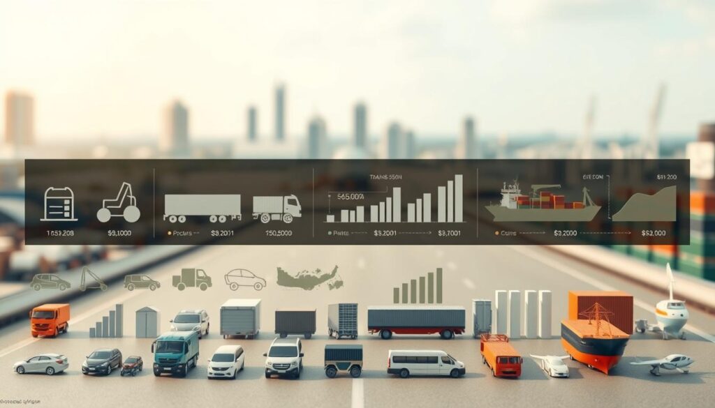 perbandingan biaya transportasi