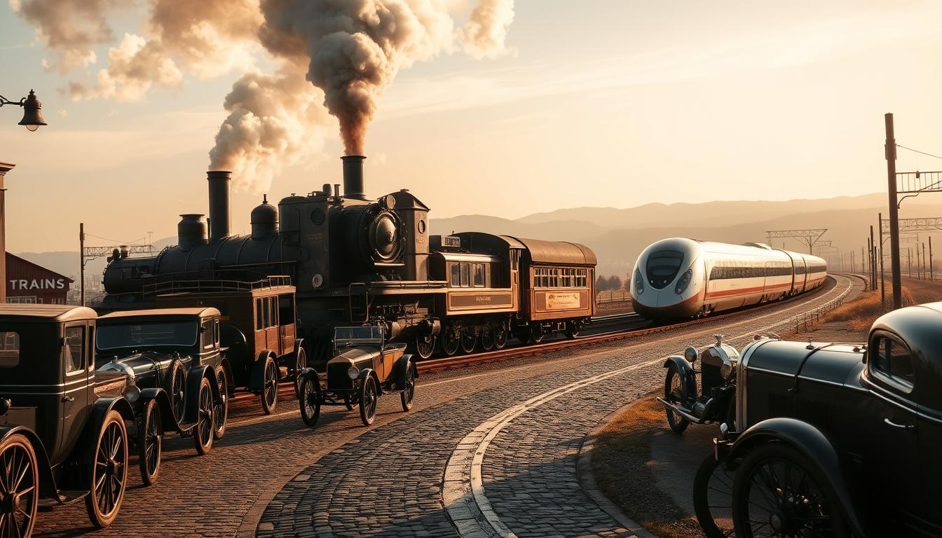 transportasi era lama ke era modern