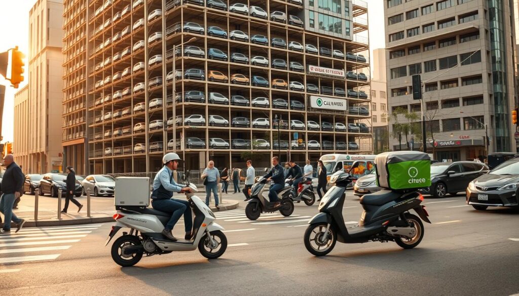 fitur transportasi online