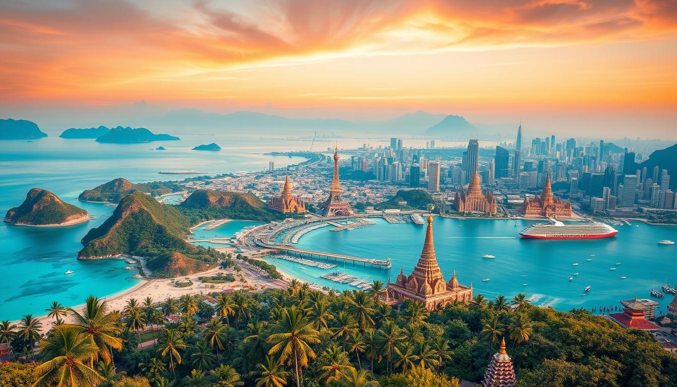 tempat liburan terbaik di Asia
