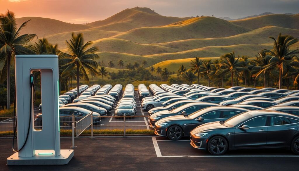 Infrastruktur pengisian mobil listrik di Indonesia