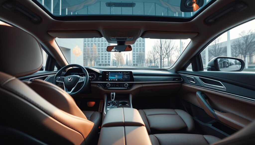 desain interior mobil modern